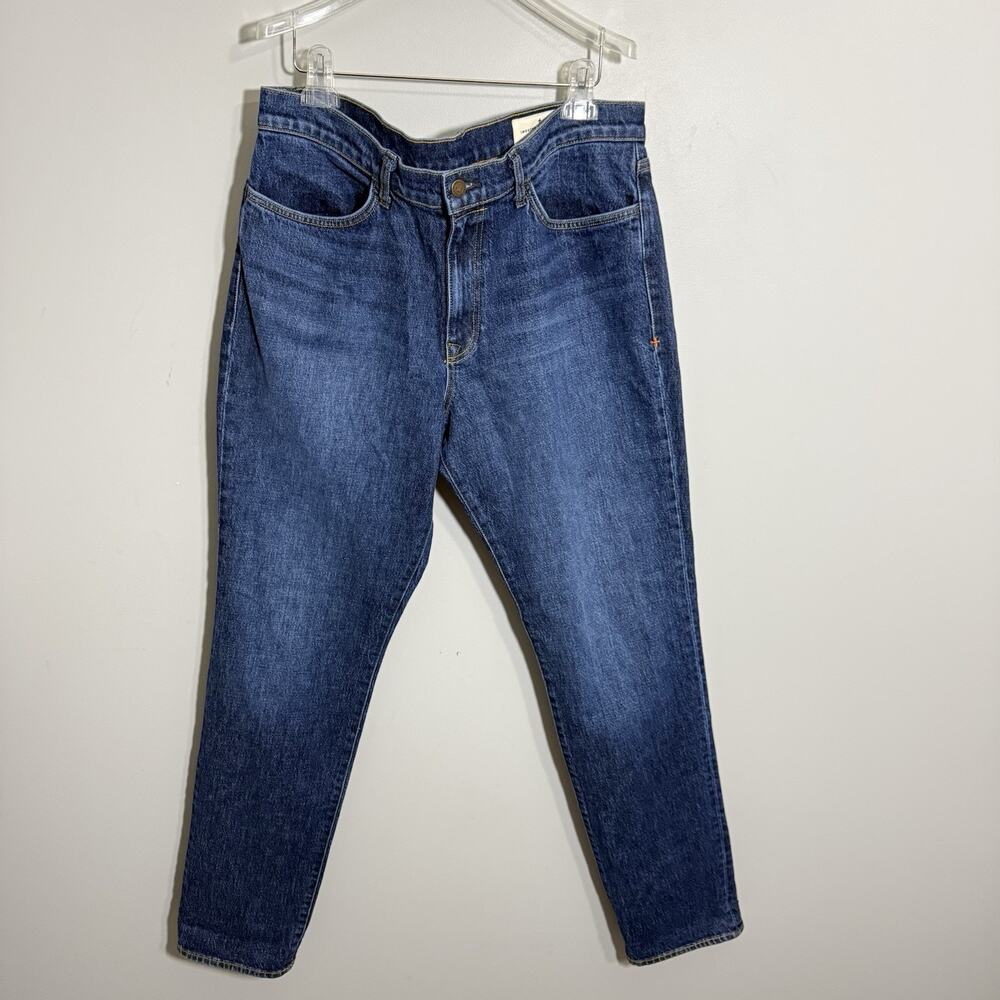 Imogene + Willie Imogene Slim Jeans Womens 32 Blue Stretch Denim Made USA